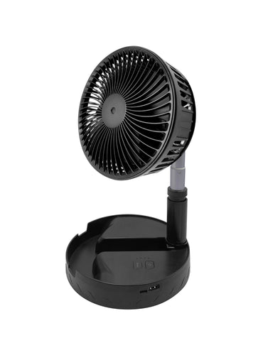 PFN-LB06B/ Ventilateur de sol et de table rechargeable 2 en 1