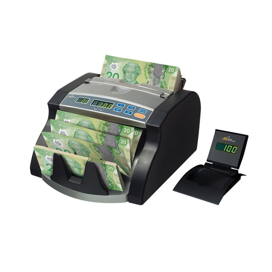RBC-1200-CA / Canadian Commercial CAD/USD Currency Bill Counter (Refurbished)