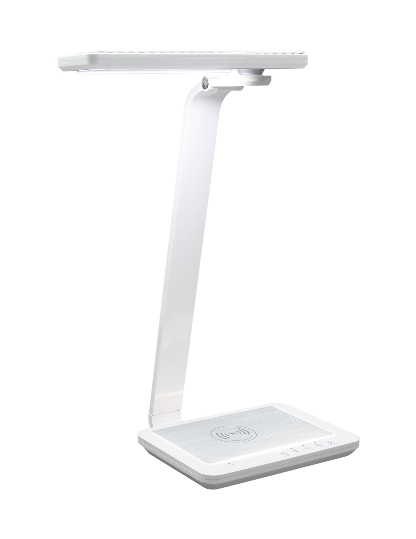 RDL-140QI-W/ LED Desk Lamp with Wireless Fast Charging