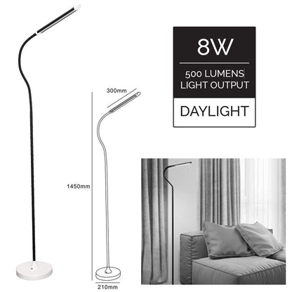 RFL-1300/ LED Floor Lamp, Stylish Modern Design Featuring 11.8" Lamp Head