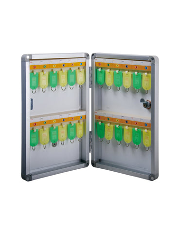 KMCS-24/ Aluminum Key Cabinets - Hook Style