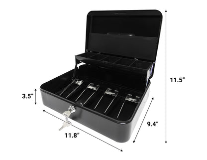 MCBC-2200/ TIERED TRAY DELUXE COMBINATION CASH BOX (Refurbished)