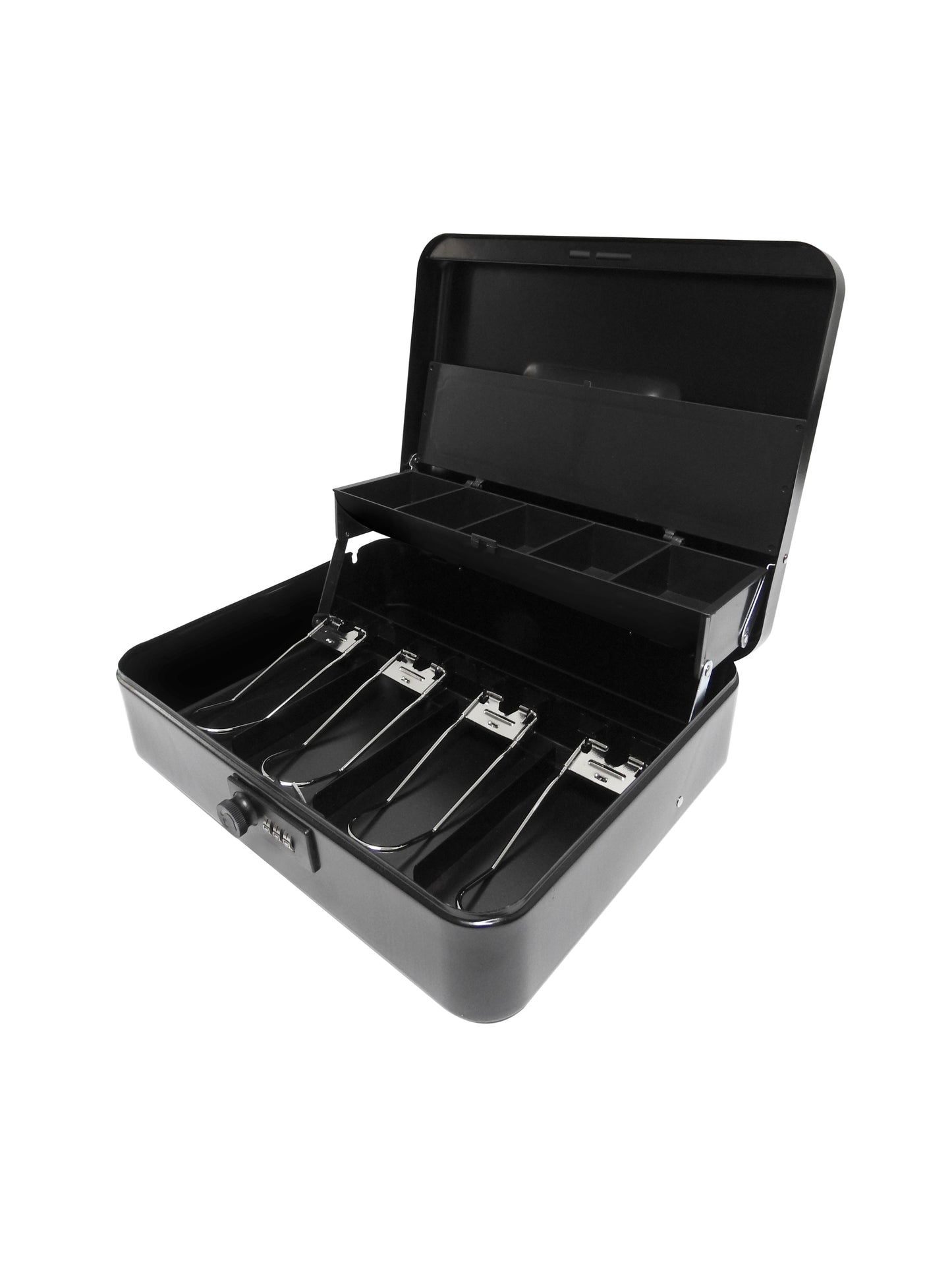 MCBC-2200/ TIERED TRAY DELUXE COMBINATION CASH BOX (Refurbished)