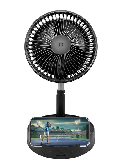 PFN-LB06B/ 2 In 1 Rechargeable Floor and Table Fan