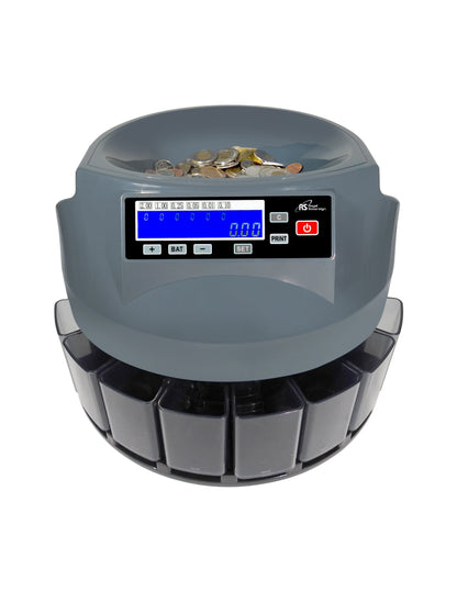 RC500-CA/ Automatic Quicksort Canadian Coin Counter, Sorter and Wrapper (Refurbished)
