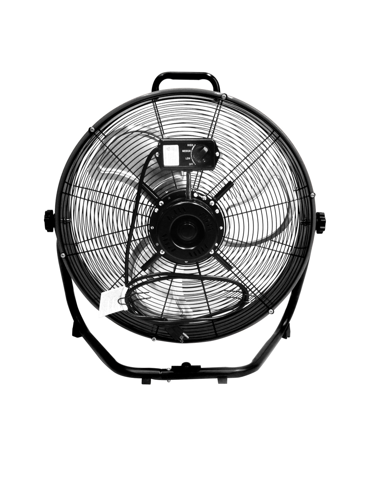 RDF-20LX/ 20” High Velocity Dual Function Industrial Floor &  Wall Mount Drum Fan