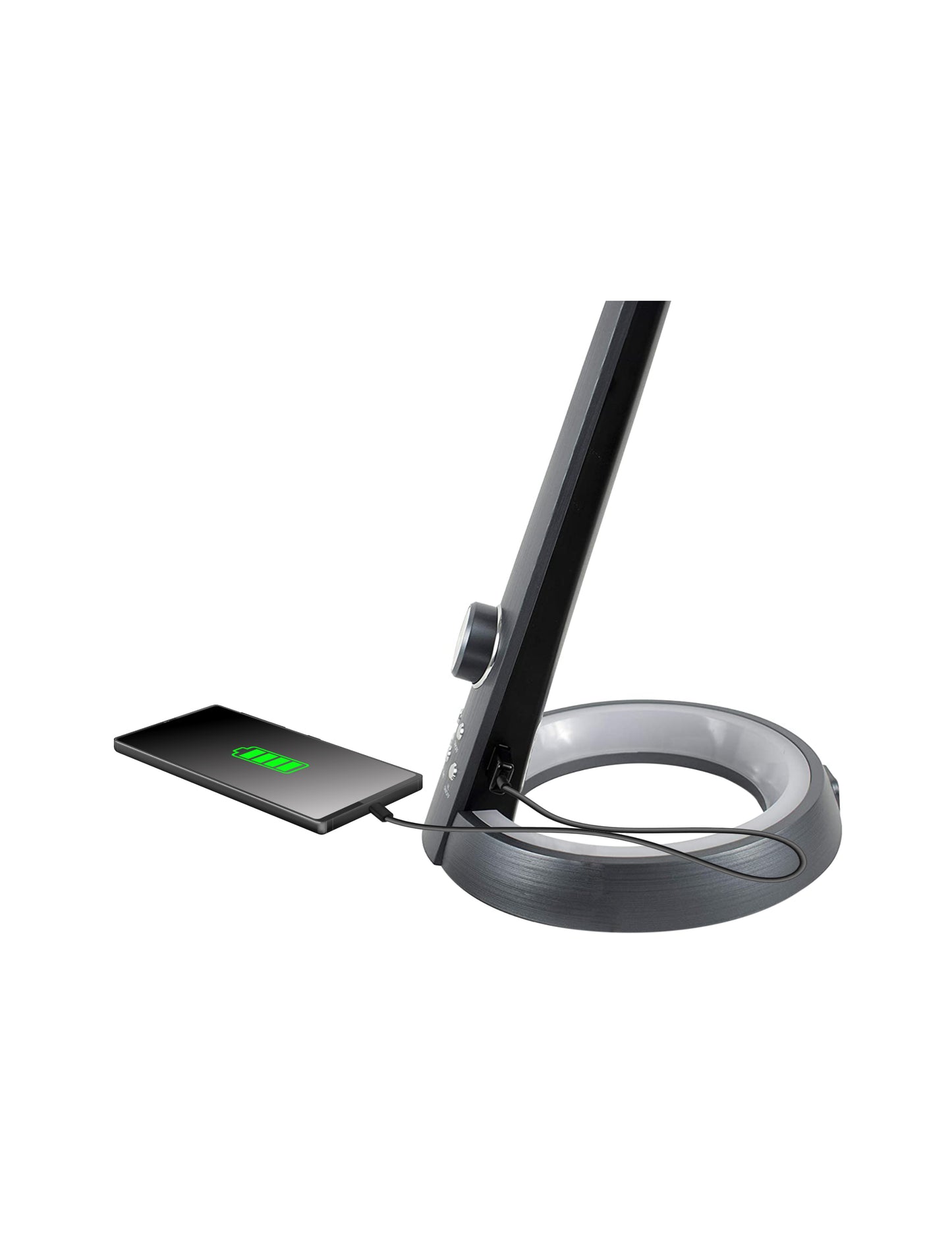 RDL-110U/ LED Desk Lamp with USB and Night Light