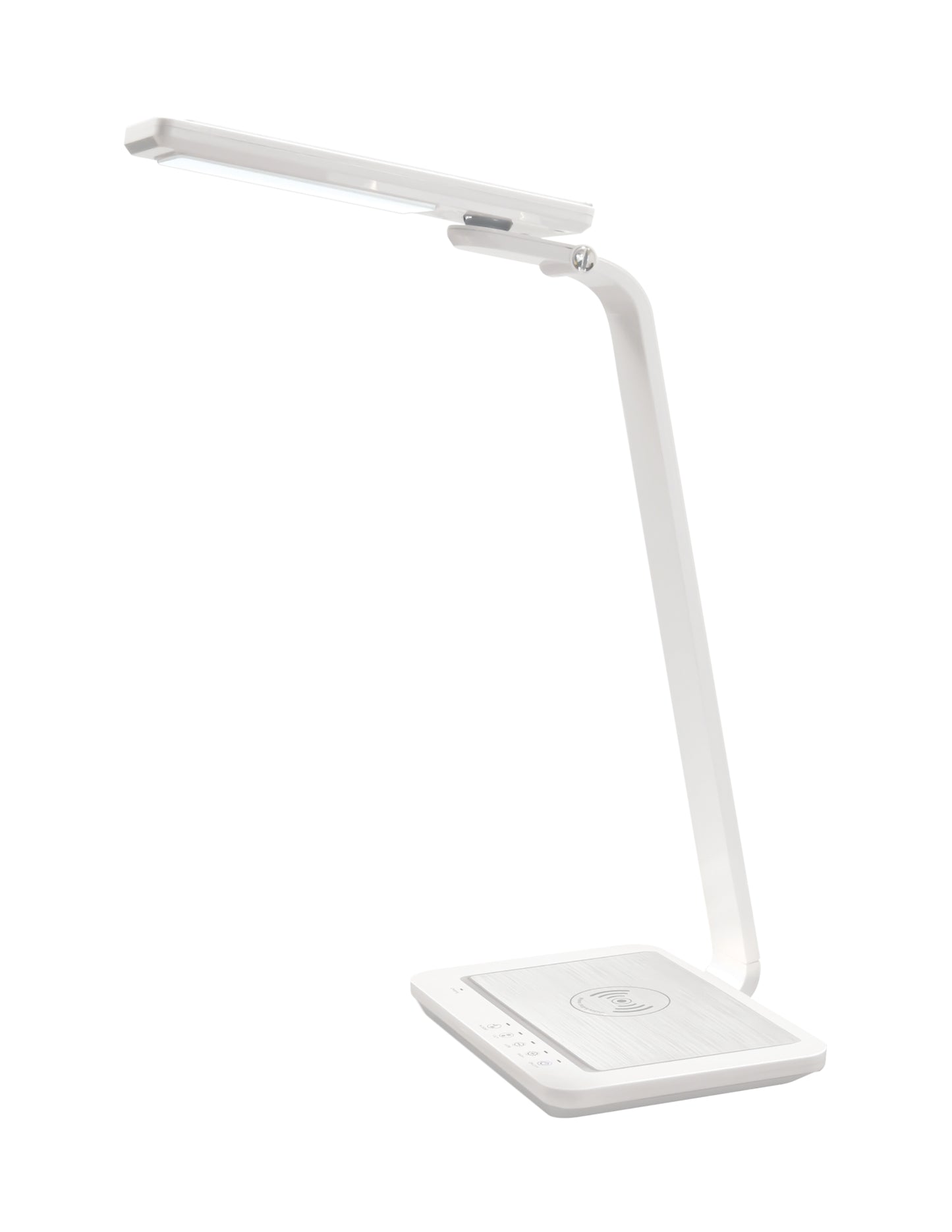 RDL-140QI-W/ LED Desk Lamp with Wireless Fast Charging