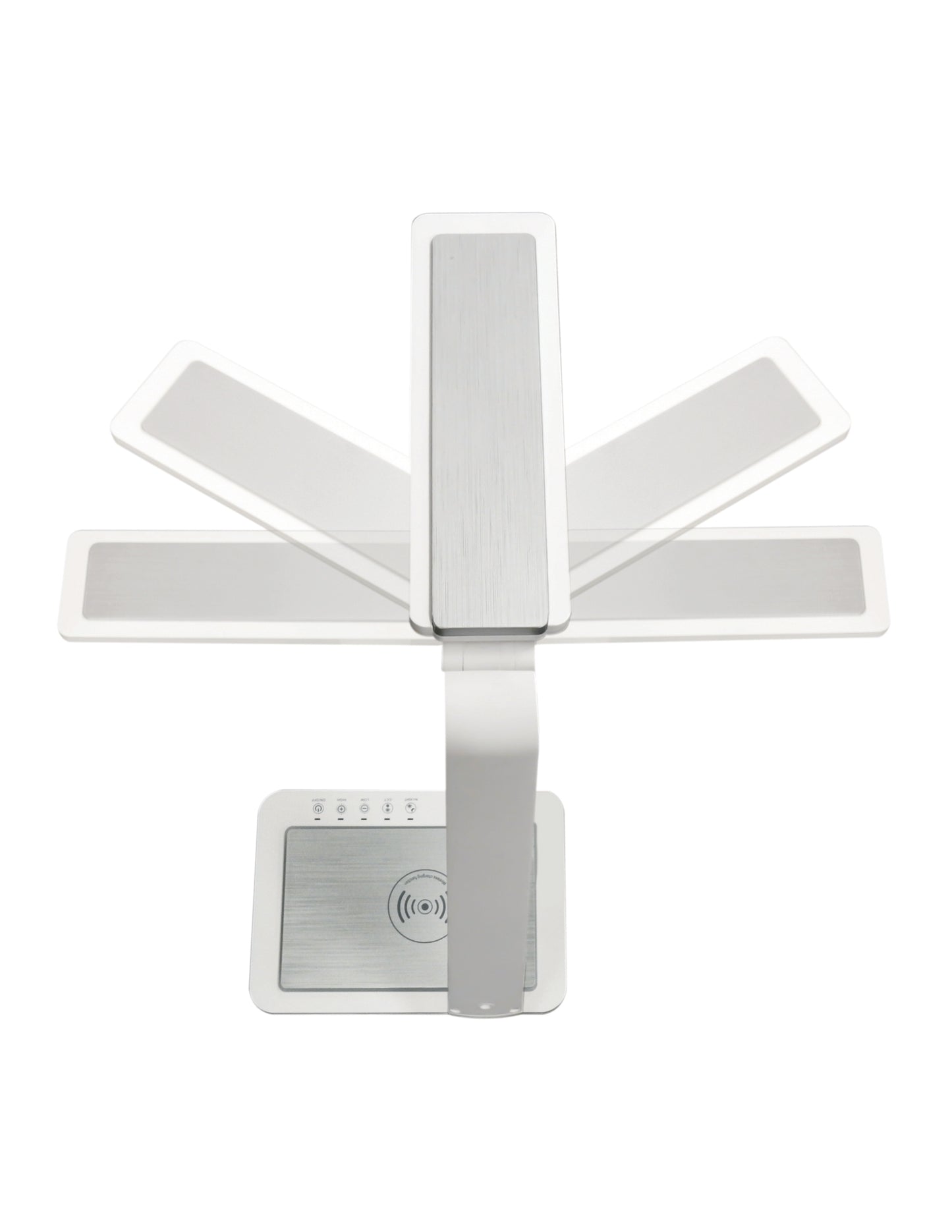 RDL-140QI-W/ LED Desk Lamp with Wireless Fast Charging