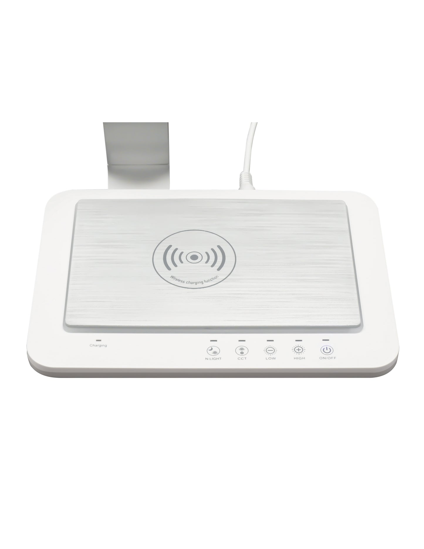 RDL-140QI-W/ LED Desk Lamp with Wireless Fast Charging