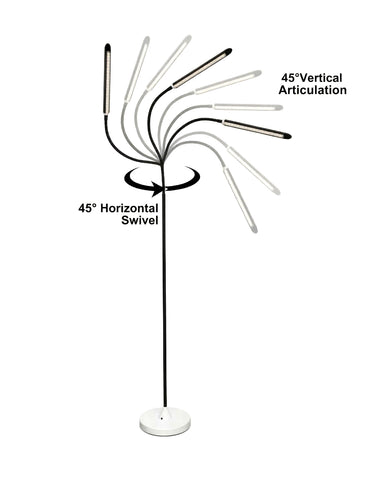 RFL-1300/ Thin LED Floor Lamp (6000K, 500 Lumens)