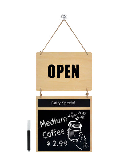 RSB-400E/ Open Sign with Message Board